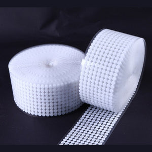 100Pairs Strong 10/15/20/25Self Adhesive Fastener Tape Dots Hook And Loop Magic Magic Nylon Sticker Sewing Craft DIY Accessories