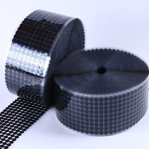 Image of 100Pairs Strong 10/15/20/25Self Adhesive Fastener Tape Dots Hook And Loop Magic Magic Nylon Sticker Sewing Craft DIY Accessories