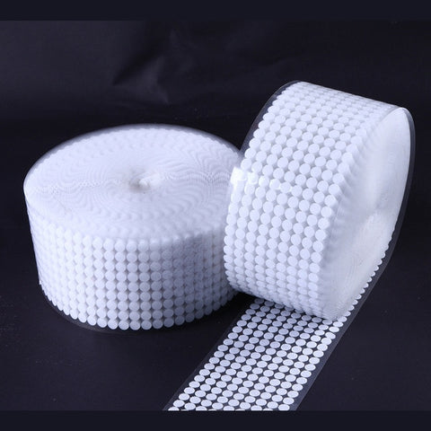 Image of 100Pairs Strong 10/15/20/25Self Adhesive Fastener Tape Dots Hook And Loop Magic Magic Nylon Sticker Sewing Craft DIY Accessories